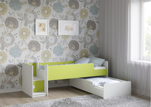 Детская выкатная кровать Легенда К302.41 в Люберцах