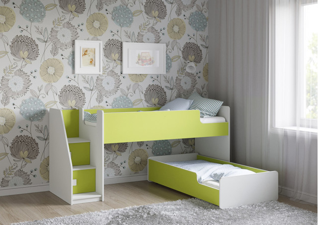 Детская выкатная кровать Легенда К402.41 в Люберцах